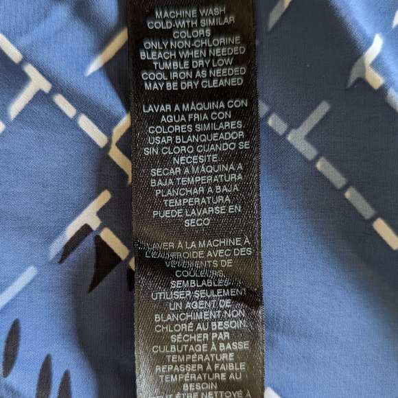 Blue/Black Romper - White House Black Market - Size 6 - Picture 4 of 4